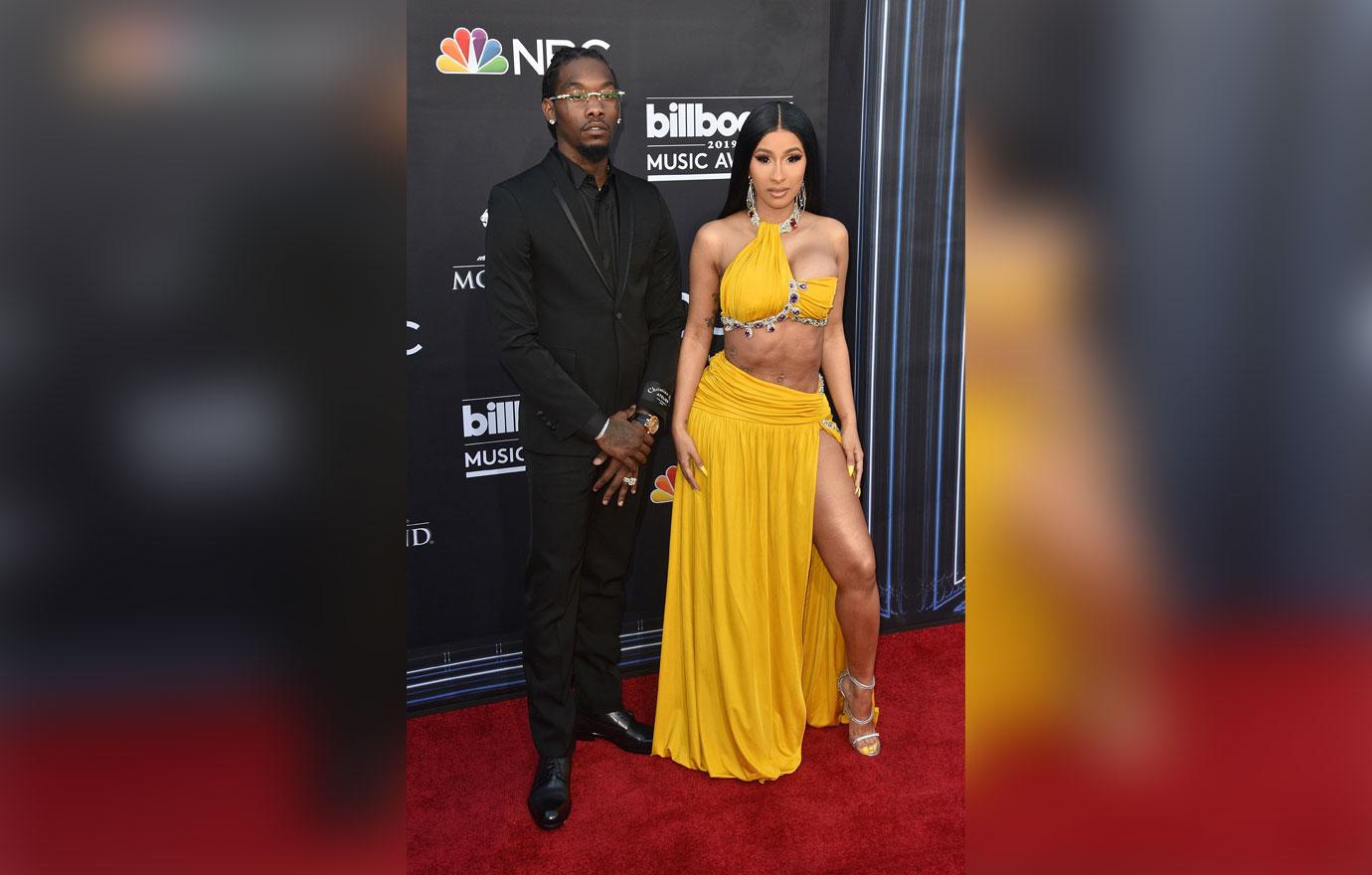 Offset And Cardi Arrivals