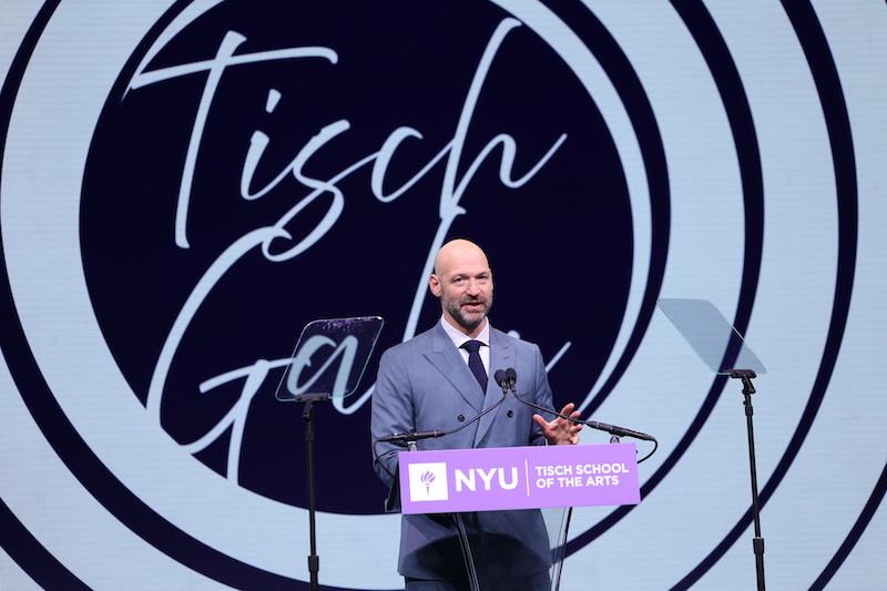 corey stoll at podium