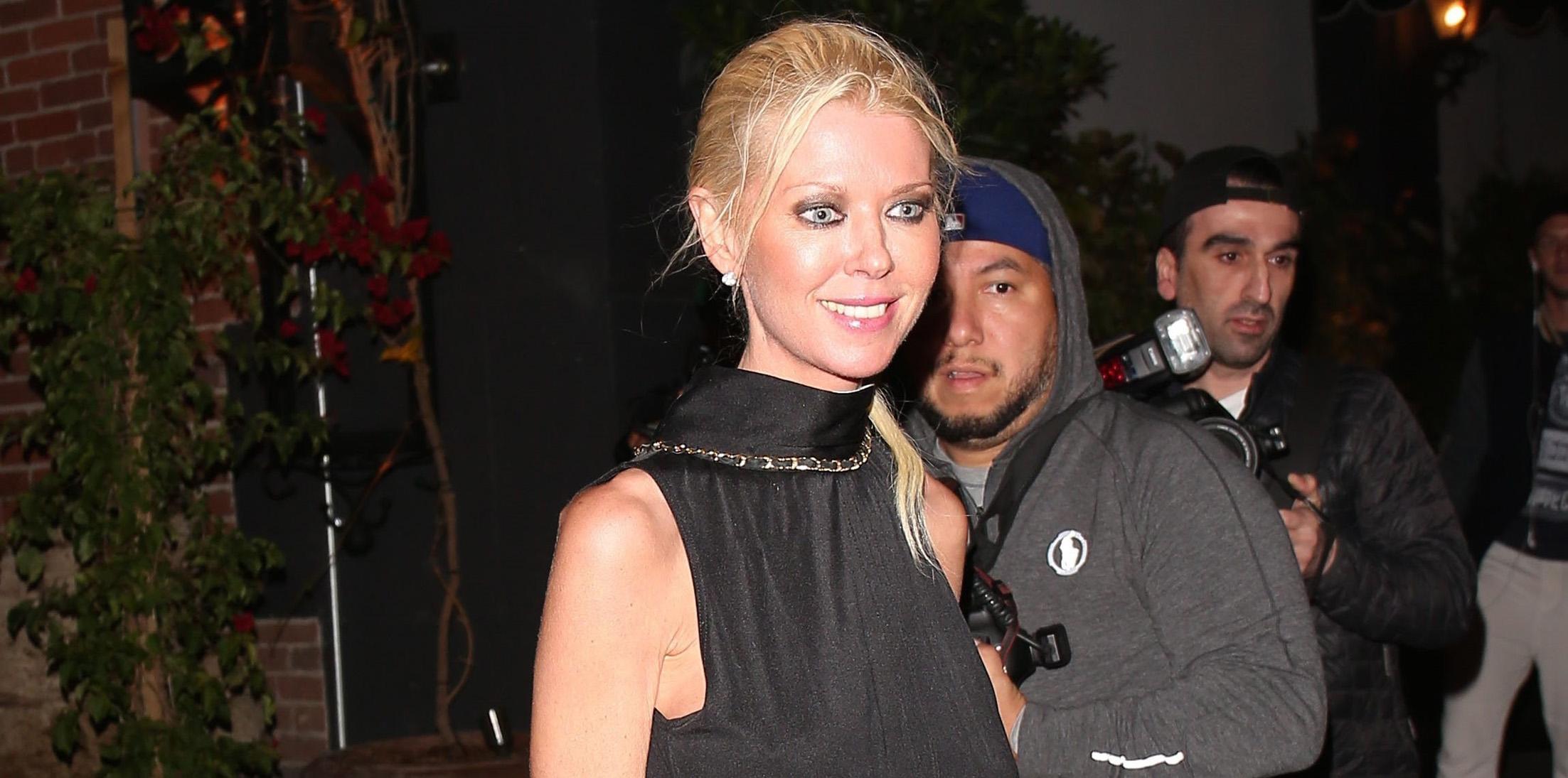 Tara Reid looks a little thin during a night out