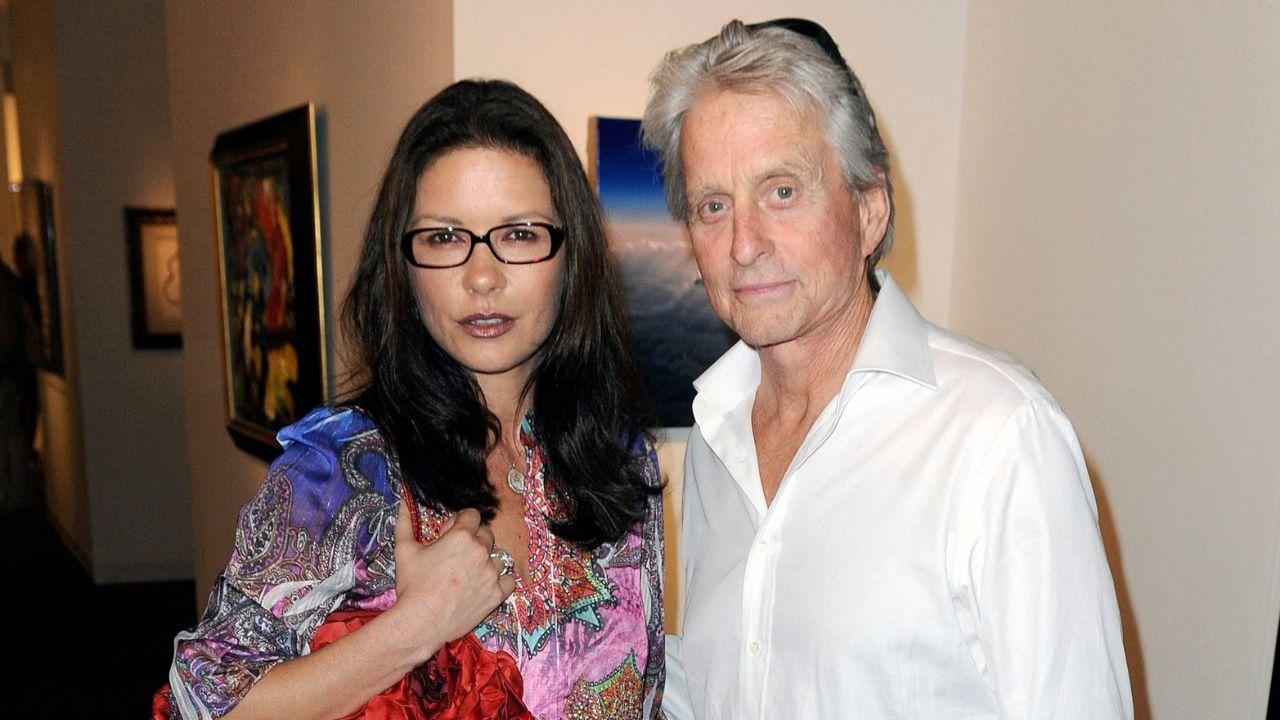 Image of Catherine Zeta-Jones and Michael Douglas shared two children, Dylan and Carys.