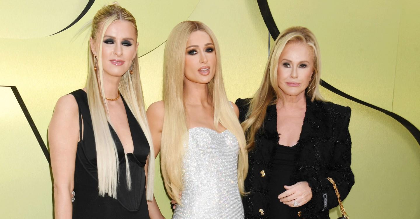 image of Kathy Hilton says each of her children would have their own wrapping paper for Christmas presents.