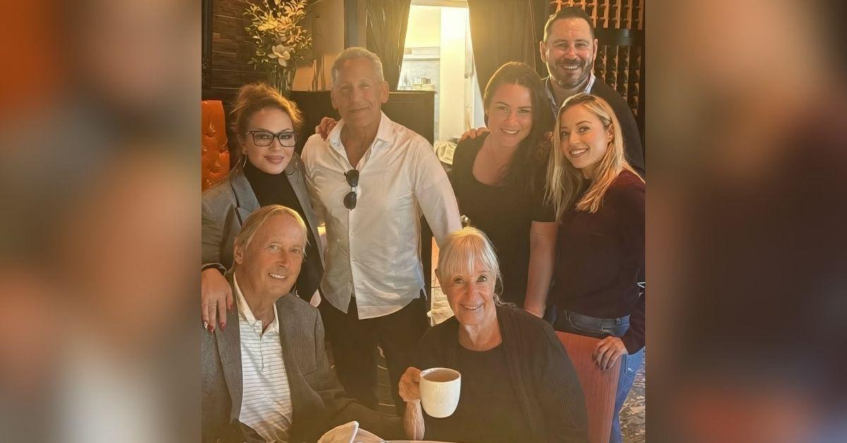 image of Leah Remini reunited with her ex-husband Angelo Pagán to celebrate his birthday.