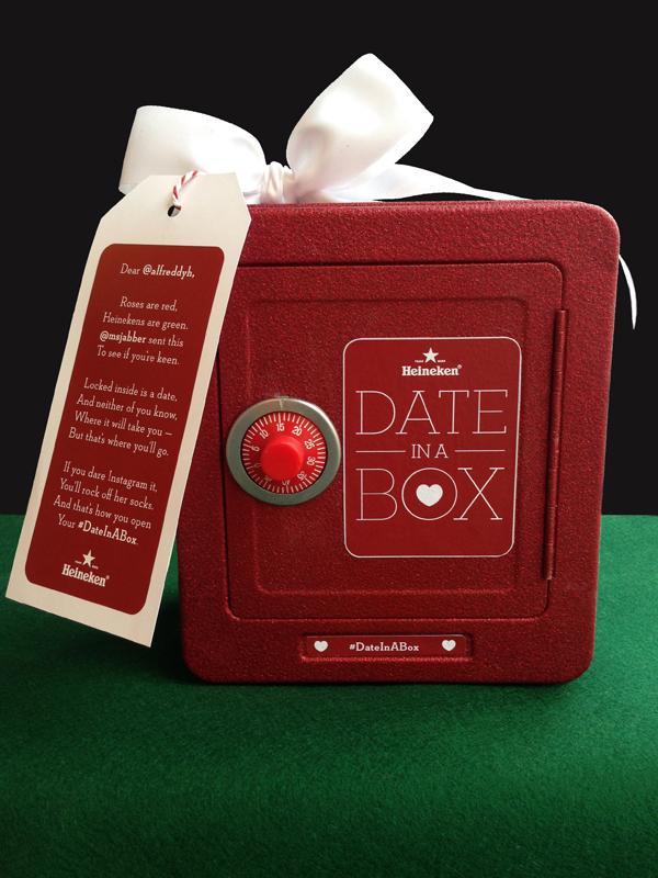 Date in a box