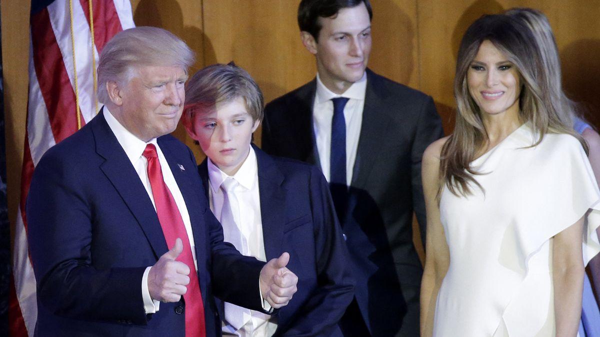 Melania Trump,Barron Trump,Donald Trump