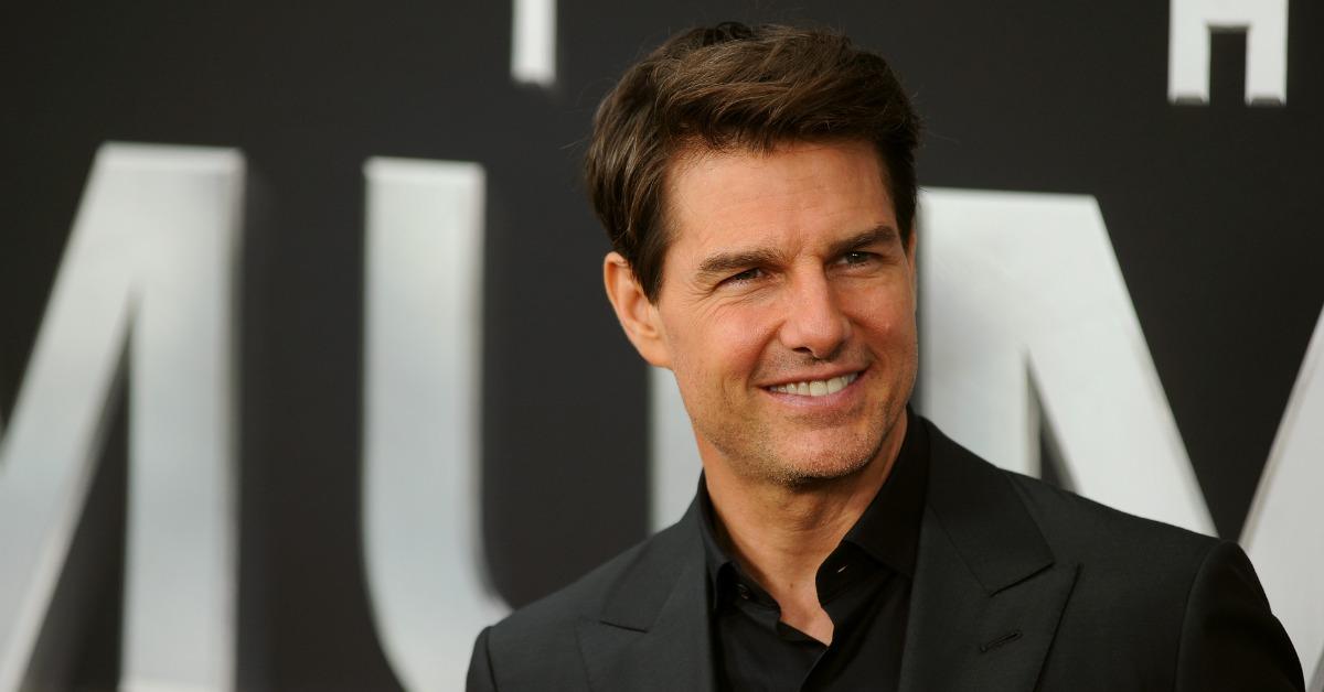 Photo of Tom Cruise smiling.