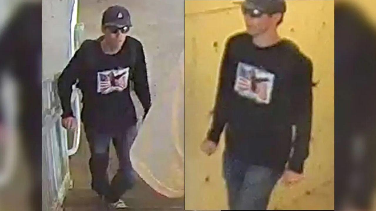 Photo of Tyler Robinson was allegedly captured on surveillance footage before the fatal shooting.