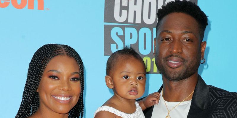 Gabrielle Union Posts Video Of Dwyane & Kaavia Playing Basketball