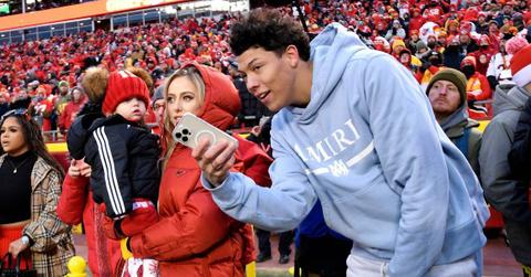 brittany mahomes sits patrick brother diss