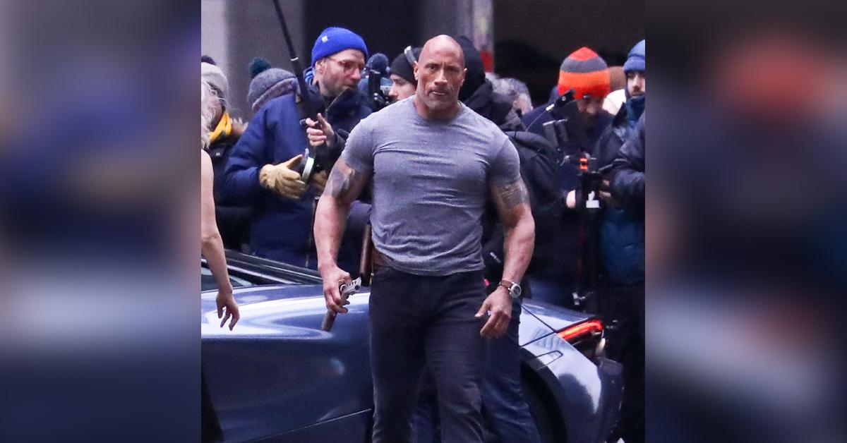 dwayne the rock johnson vows use only rubber guns in movies rust death halyna hutchins pp