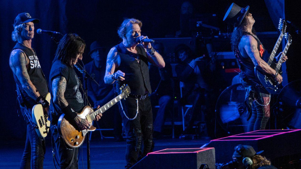 Image of Fellow Guns N' Roses members confirmed Axl Rose's health condition and how he pushed through despite it.
