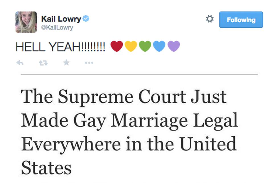 Kailyn lowry gay marriage