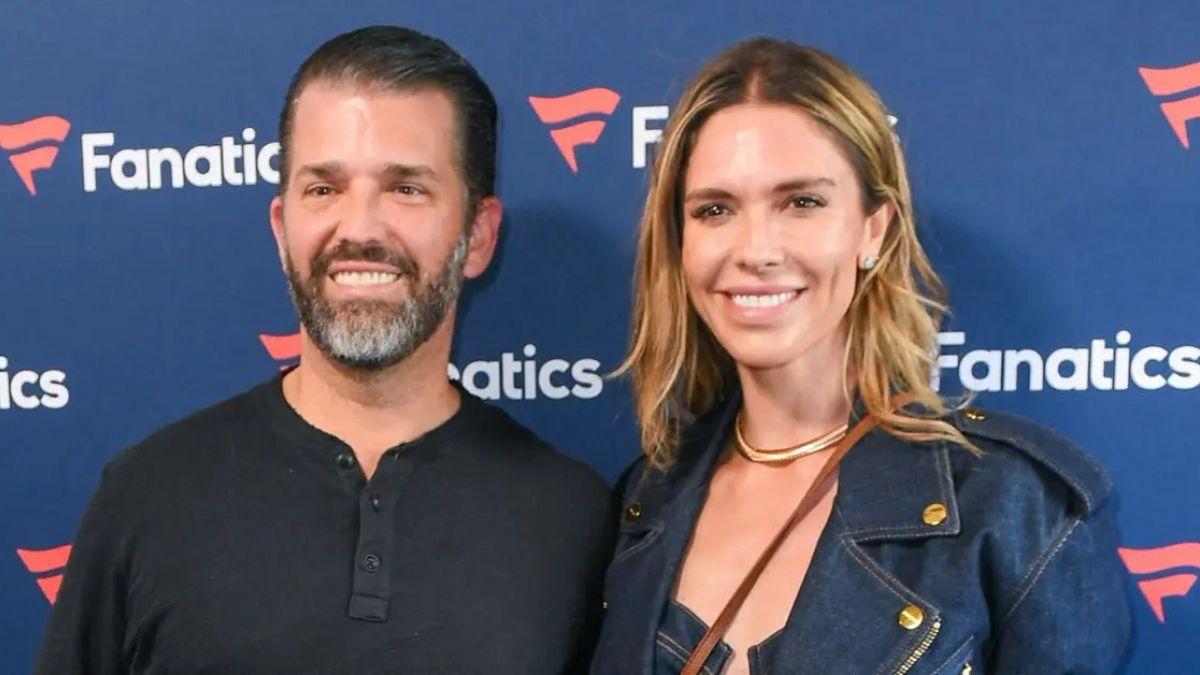 Photo of Donald Trump Jr. proposed to Bettina Anderson in December 2025.