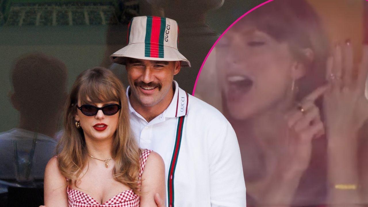taylor swift wedding ring travis kelce touchdown