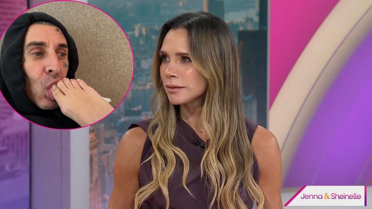 Photo of Victoria Beckham and Travis Barker