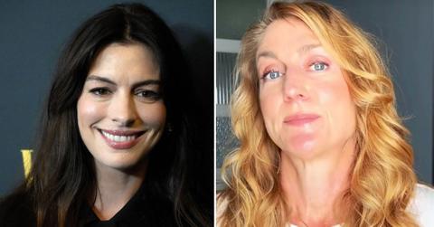 Composite photo of Anne Hathaway and Kjersti Flaa.