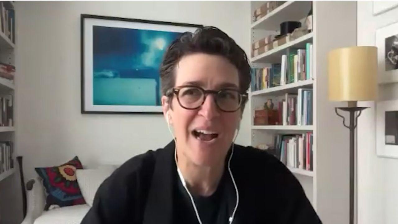 Image of Rachel Maddow discussed on Donald Trump’s family members as her prediction of them becoming as potential successors.