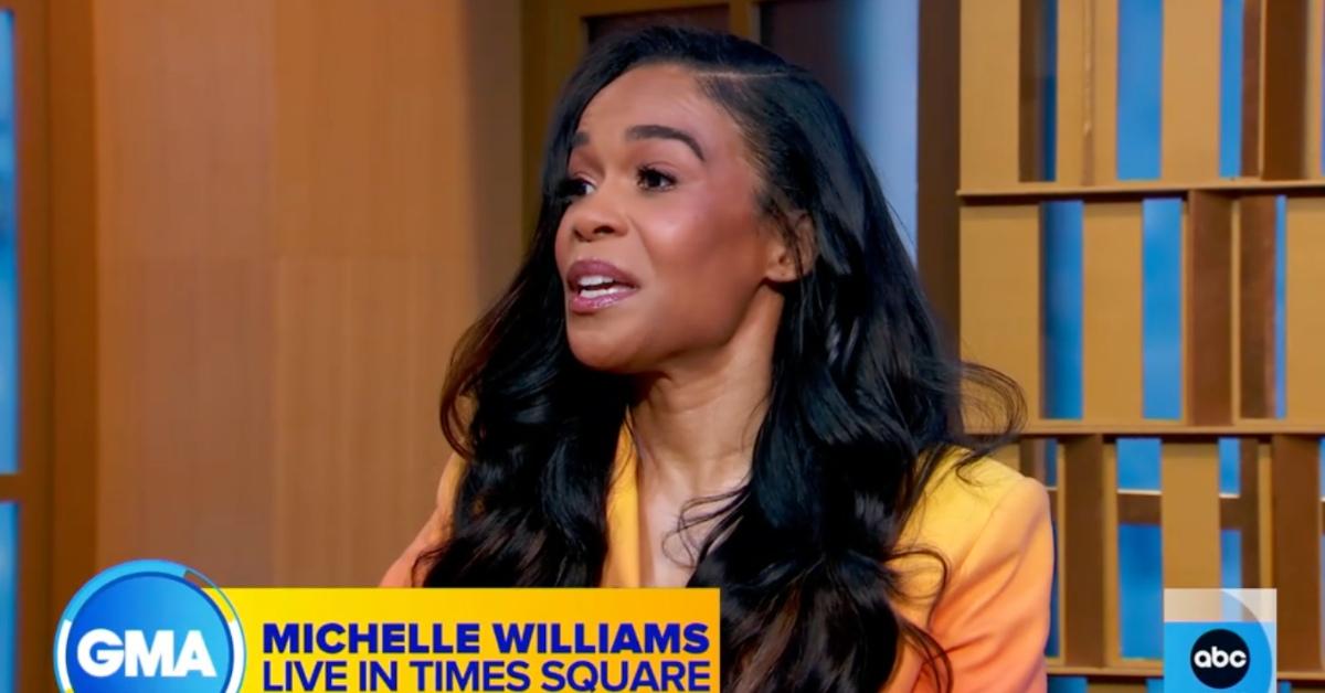 Photo of Michelle Williams on 'Good Morning America.'