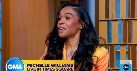 Photo of Michelle Williams on 'Good Morning America.'