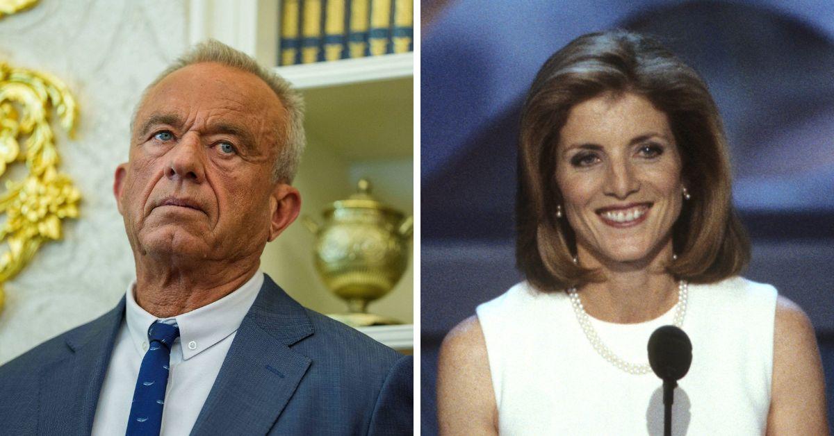 robert f kennedy jr feuds with maria shriver caroline family