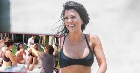 Kourtney Kardashian Drinking Problem Scott Disick Pissed