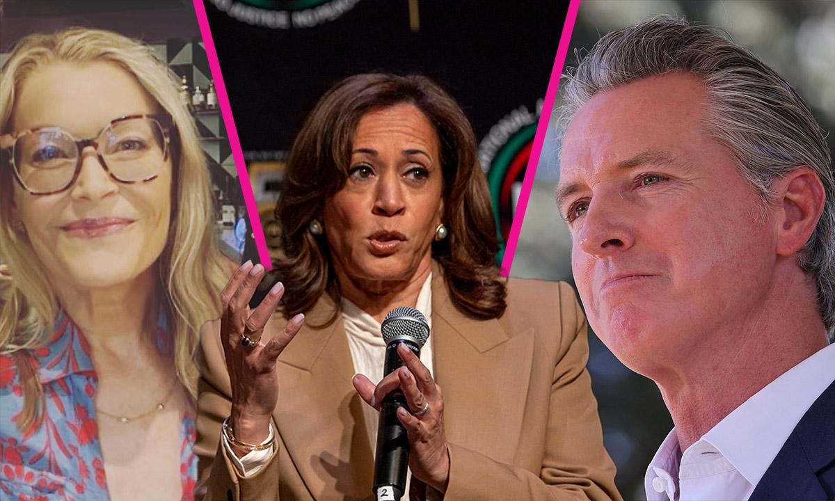 Ruby Rippey,Kamala Harris,Gavin Newsom