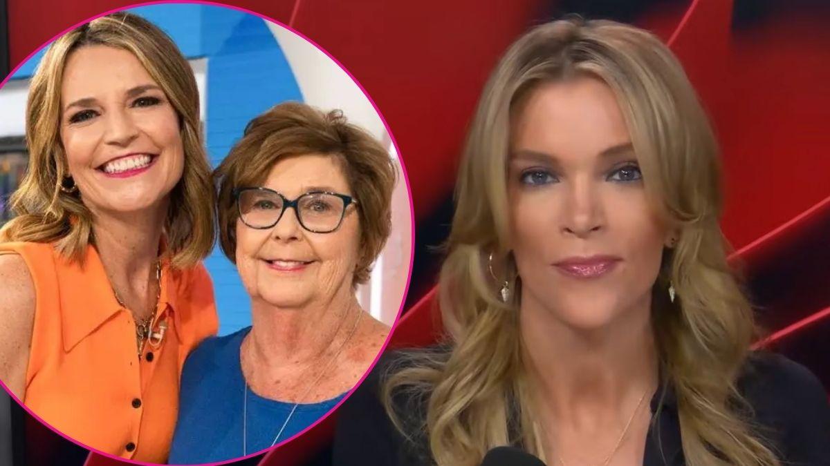 Composite photo of Savannah Guthrie, Nancy Guthrie and Megyn Kelly