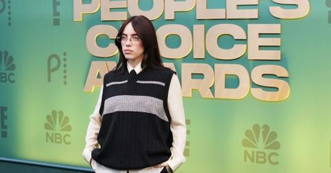 billie eilish shades tiktokers peoples choice awards