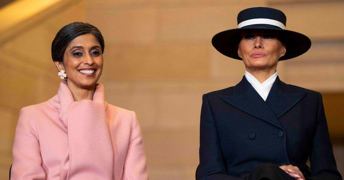 image of Usha Vance noted she actually does 'find it kind of funny” that her relationship is a big topic of conversation.'