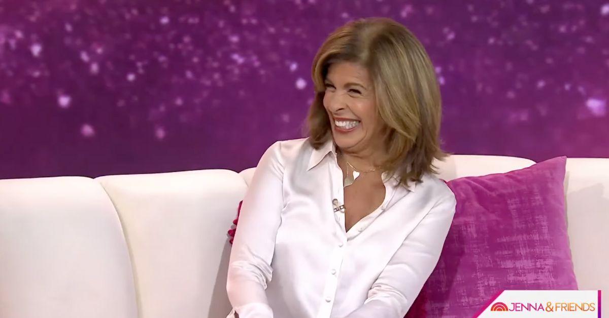 Image of Hoda Kotb surprised Jenna Bush Hager on 'TODAY With Jenna & Friends.'
