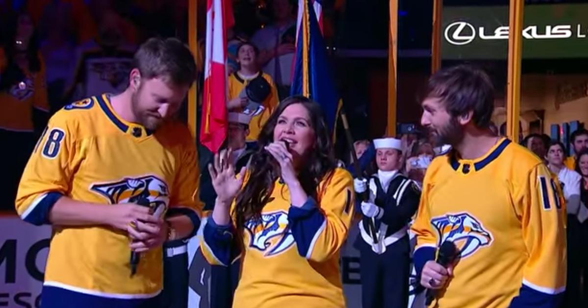 Watch Lady Antebellum Flub National Anthem Before NHL Playoff Game