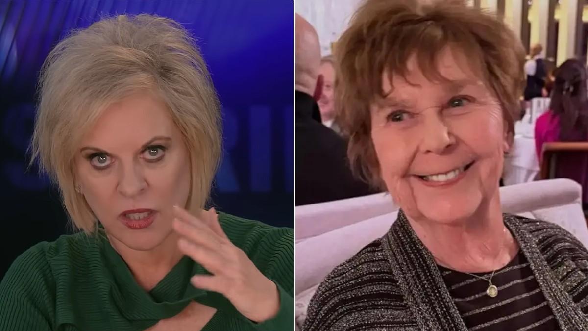 split of Nancy Grace and Nancy Guthrie. 