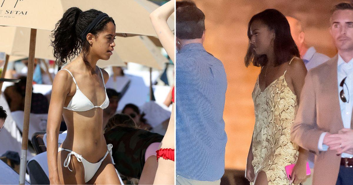 Malia & Sasha Obama Show Skin At Drake's After-Party In L.A.