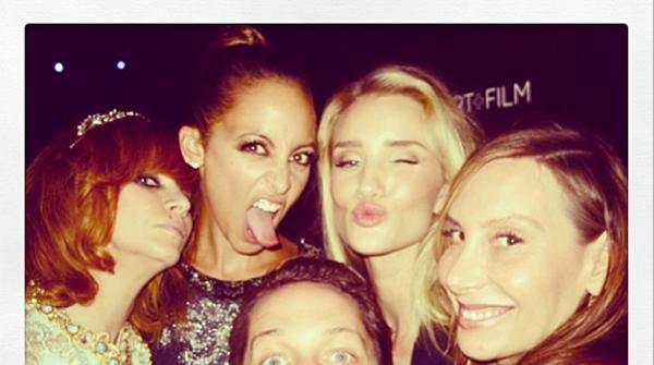 Nicole Richie Rosie Huntington Whiteley Derek Blasberg