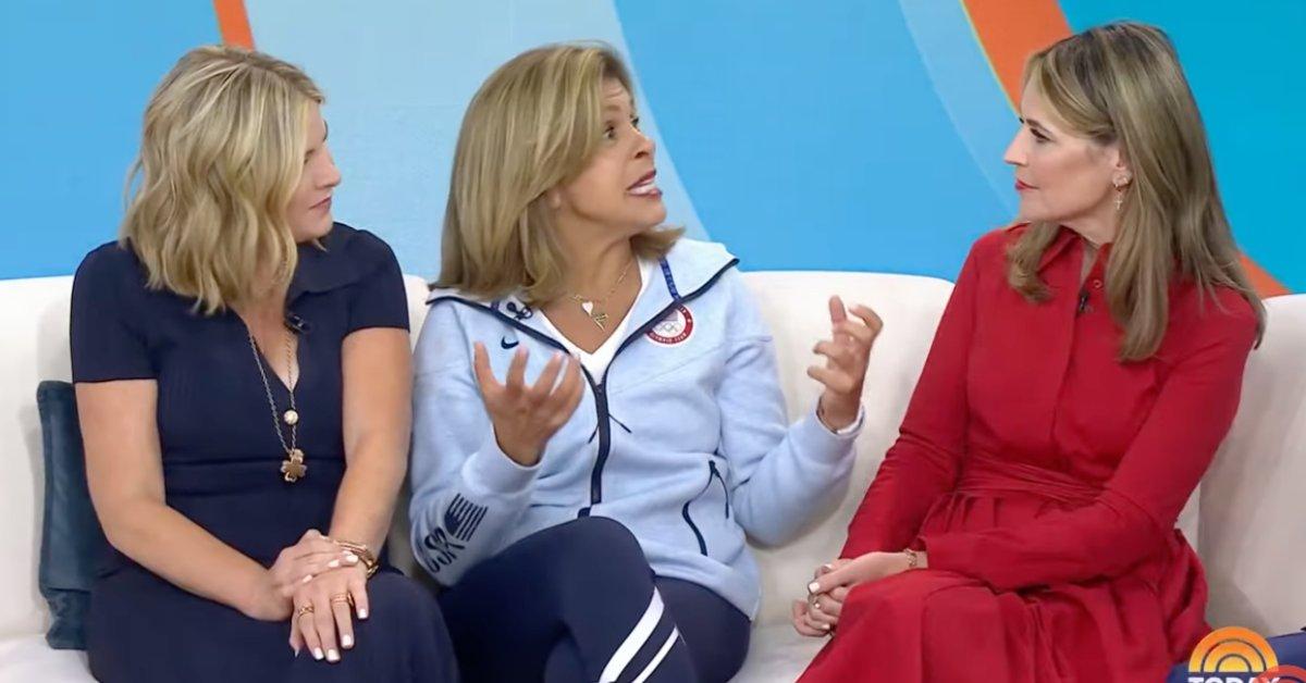 Photo of Hoda Kotb admitted 'my heart hurt a little bit' when she returned to 'Today' months after leaving.