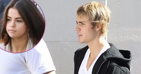 Justin Bieber Selena Gomez Church Together Pics Long