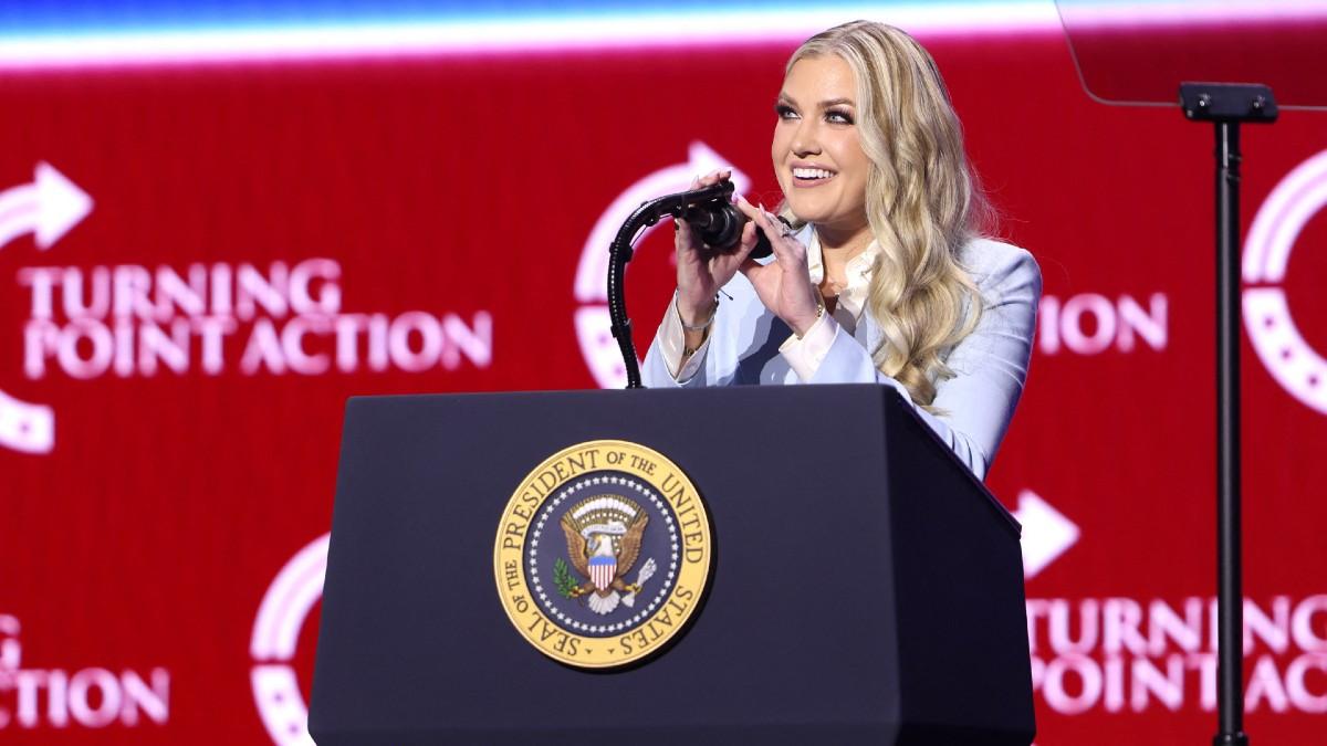 photo of Erika Kirk. 