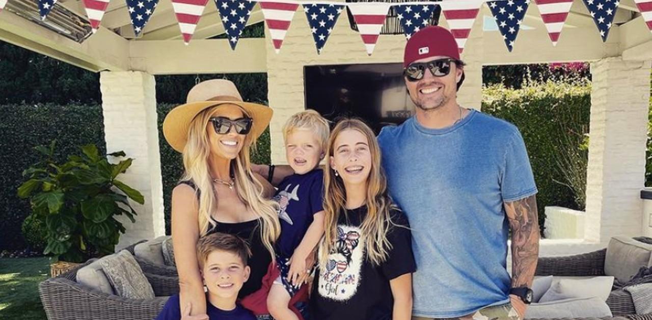 Christina Hall Celebrated July 4th With Her Kids and Husband Photos photo