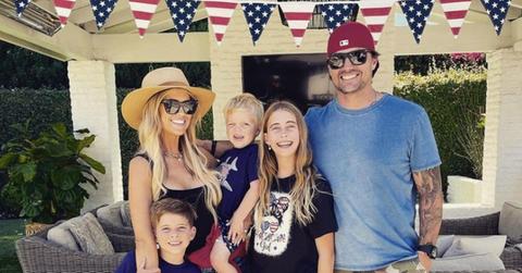 christina hall celebrated fourth july kids husband josh photos