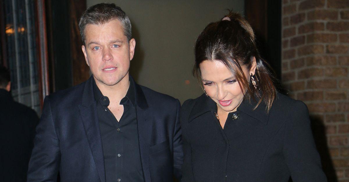 matt damon and luciana barroso