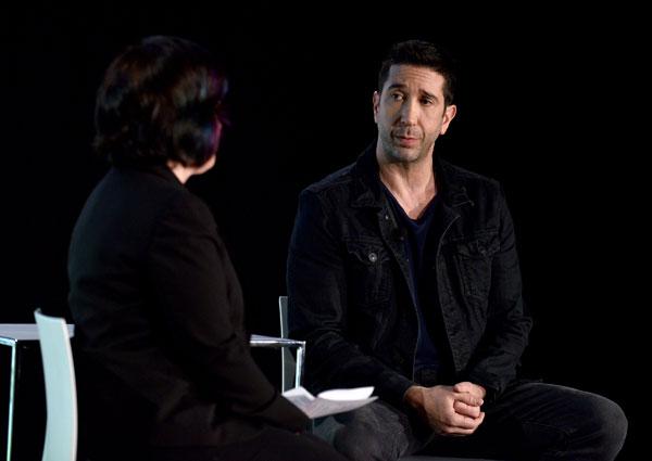 david schwimmer messed up personal life friends