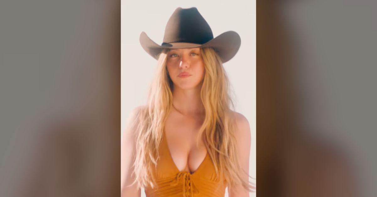 sydney sweeney tight brown bathing suit watch