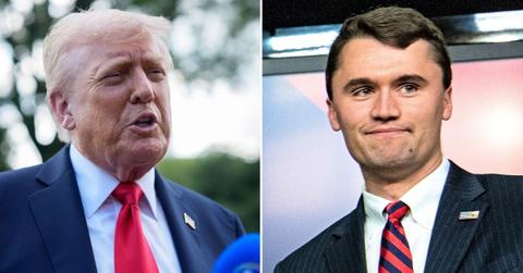 photo of Donald Trump and Charlie Kirk