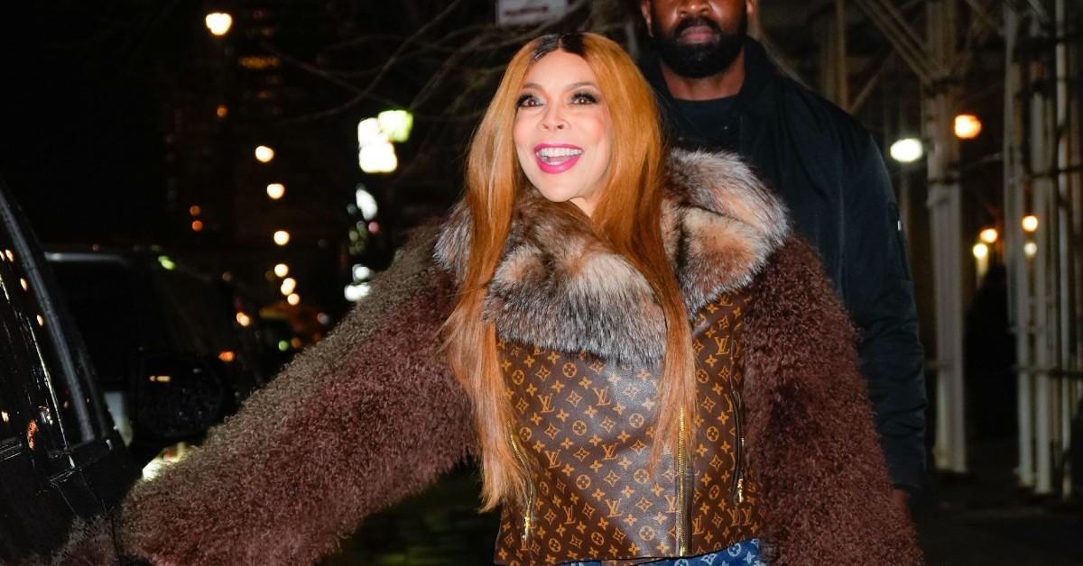 Wendy Williams' Denim Shorts & Louis Vuitton Jacket In NYC: Photos