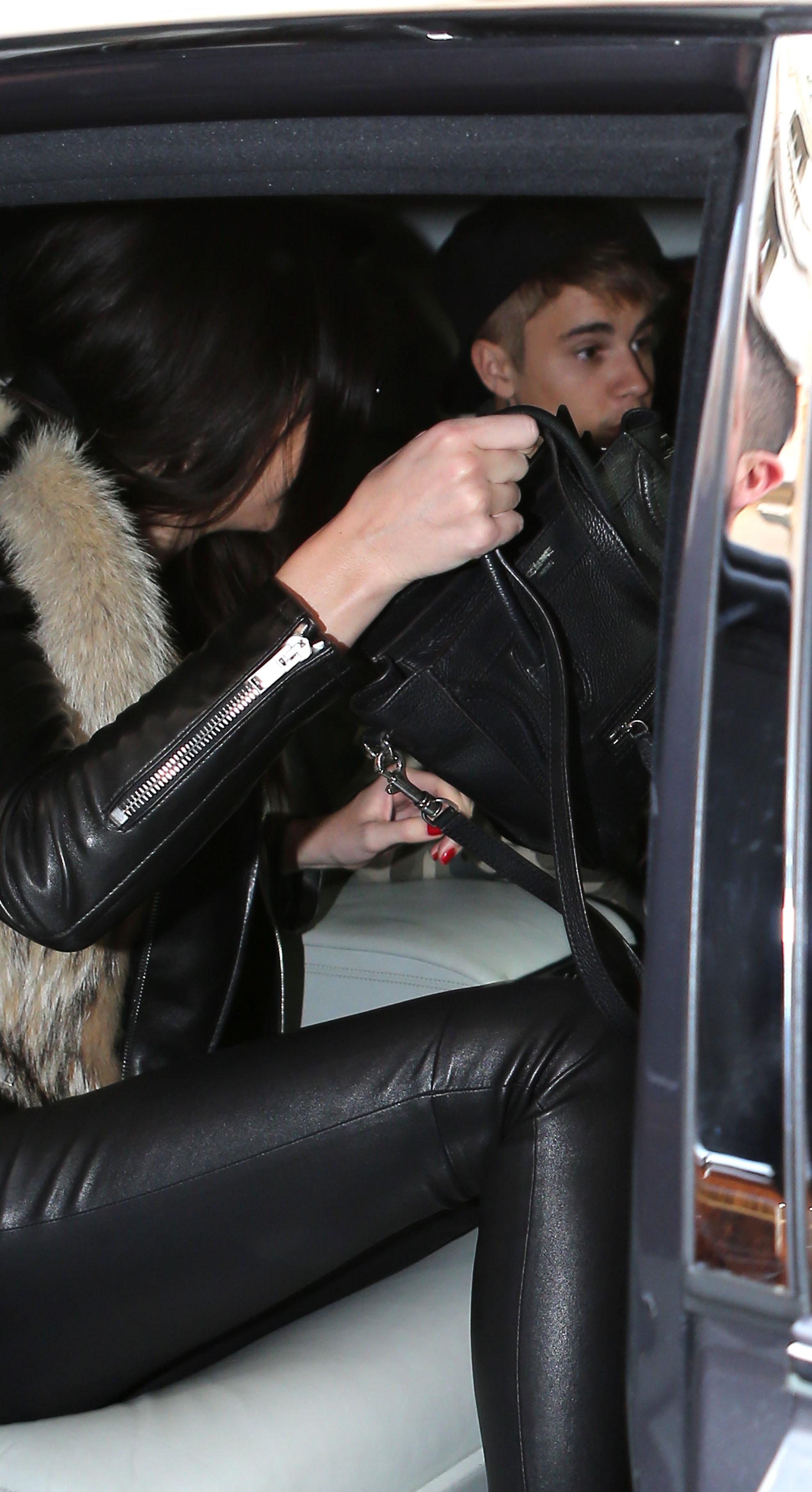 Justin Bieber and Kendall Jenner going for diner in Paris