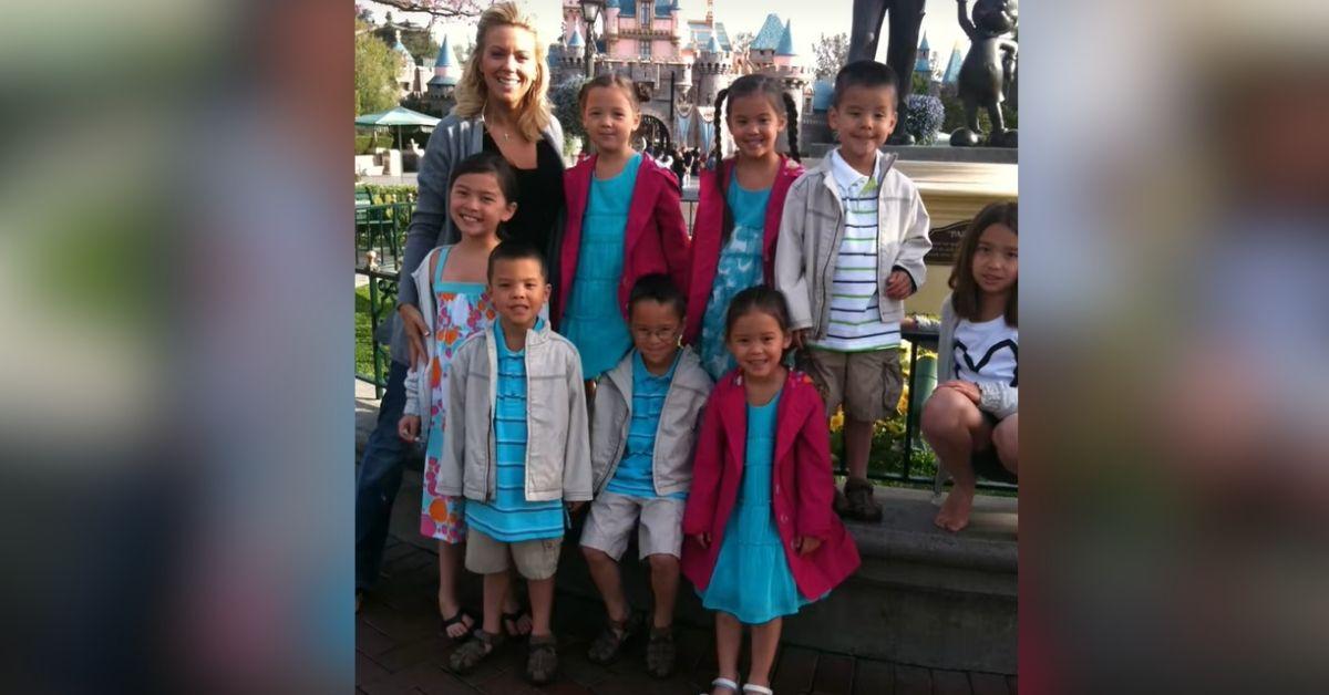 Photo of Kate Gosselin and her Children