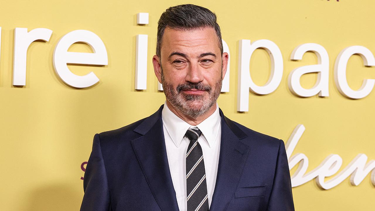 Image of 'The only channel doing worse is the Strait of Hormuz,' Jimmy Kimmel joked of Trump TV.