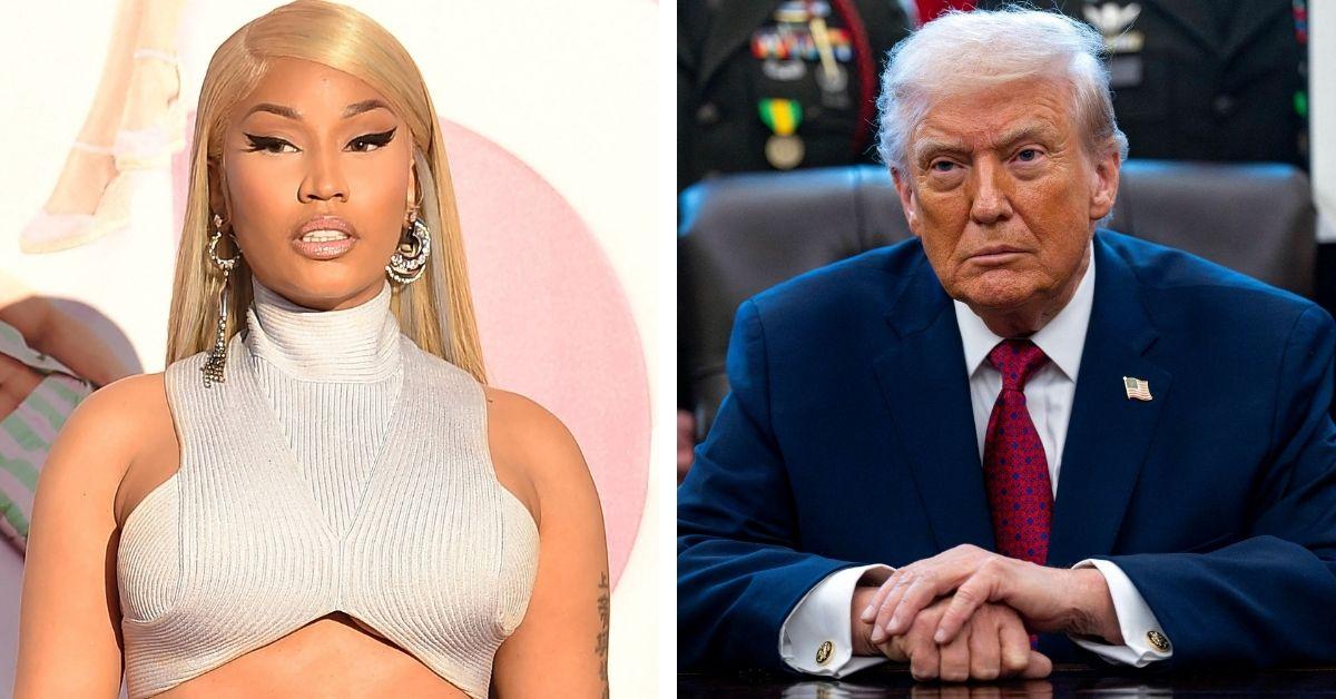 image of Nicki Minaj previously criticized Donald Trump.