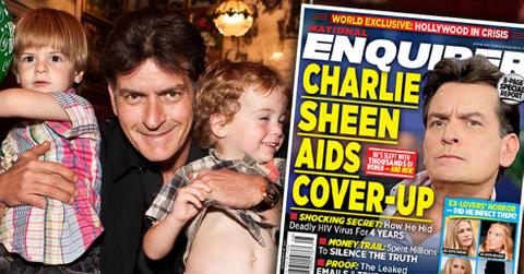 Charlie sheen aids hiv positive