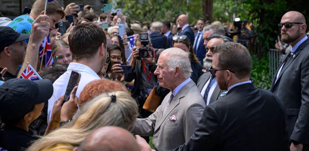 king charles taken aback australian politician protest monarchy