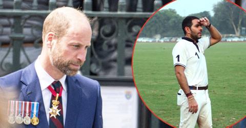 Composite photo of Prince William and Sunjay Kapur